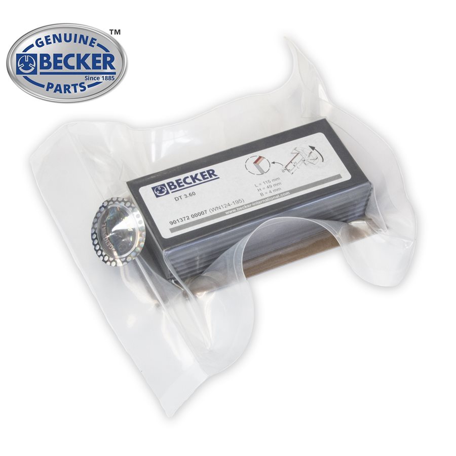 【ご予約品】 of Set 90137200007 Vane Carbon 7 Pump Becker for その他