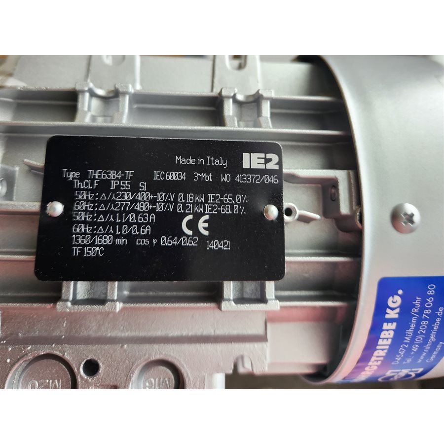 UP4394 - Feeder Drive Motor & Gear Box MBO (0103901) Perf