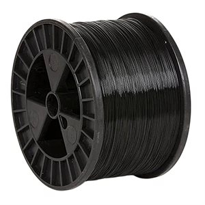 25 ga. Wire on 5lb. Spools Black