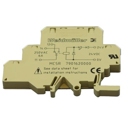 Relay, 24VDC, w/ Cover, Shanklin (EA-0076A)