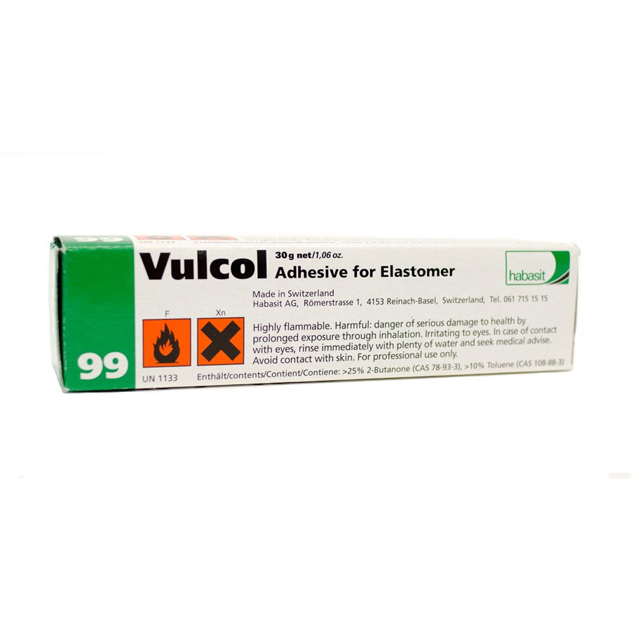 VULCOL - Habasit Rubber Adhesive 30 Gram Tube | Update Ltd